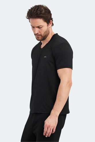 Slazenger KATRIINA Men's T-Shirt Black - Thumbnail