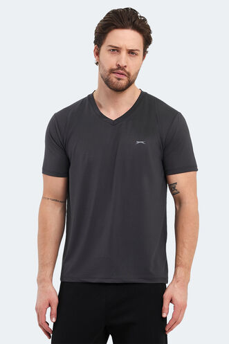 Slazenger - Slazenger KATRIINA Men's T-Shirt Dark Gray