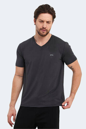 Slazenger KATRIINA Men's T-Shirt Dark Gray - Thumbnail