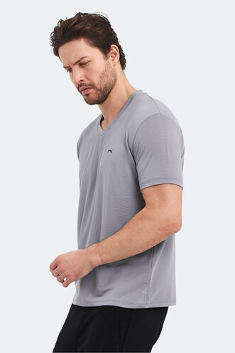 Slazenger KATRIINA Men's T-Shirt Gray - Thumbnail