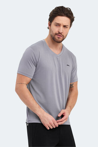 Slazenger KATRIINA Men's T-Shirt Gray - Thumbnail