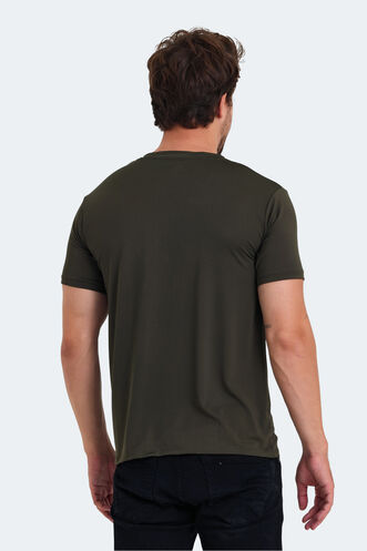 Slazenger KATRIINA Men's T-Shirt Khaki - Thumbnail