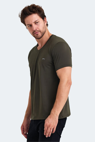 Slazenger KATRIINA Men's T-Shirt Khaki - Thumbnail