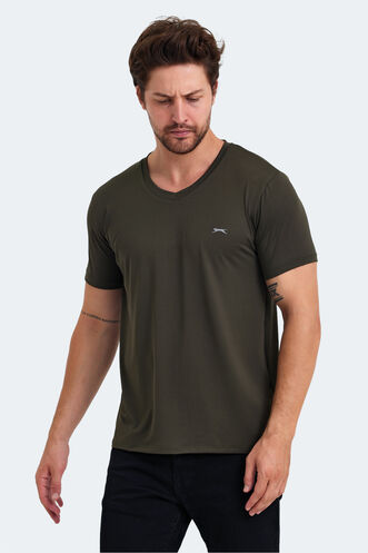 Slazenger KATRIINA Men's T-Shirt Khaki - Thumbnail