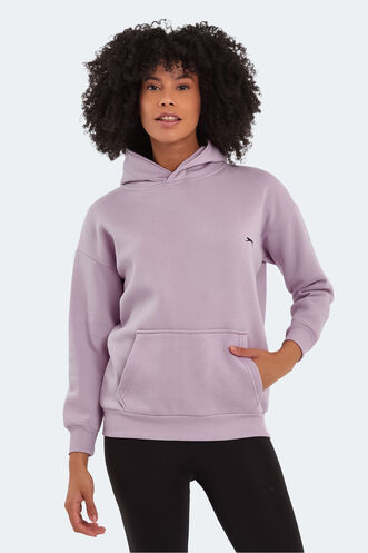 Slazenger KATSU Kadın Sweatshirt Lila - Thumbnail