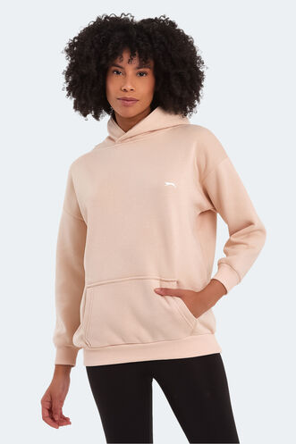 Slazenger KATSU Women's Sweatshirt Beige - Thumbnail