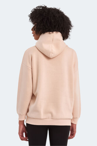 Slazenger KATSU Women's Sweatshirt Beige - Thumbnail