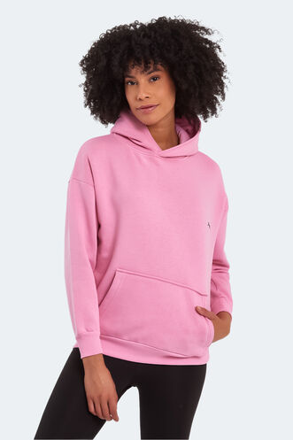 Slazenger KATSU Women's Sweatshirt Pink - Thumbnail