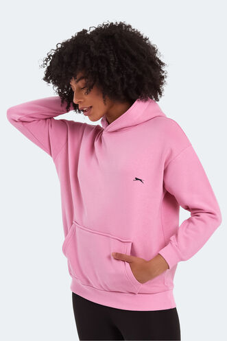 Slazenger KATSU Women's Sweatshirt Pink - Thumbnail