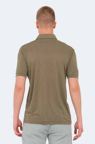 Slazenger KATSURO Men's T-Shirt Khaki - Thumbnail