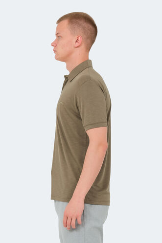 Slazenger KATSURO Men's T-Shirt Khaki - Thumbnail