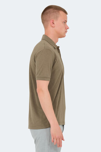 Slazenger KATSURO Men's T-Shirt Khaki - Thumbnail