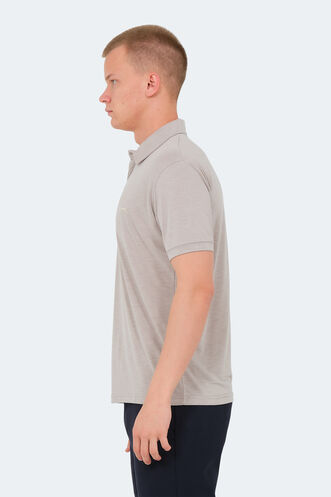 Slazenger KATSURO Men's T-Shirt Stone Gray - Thumbnail