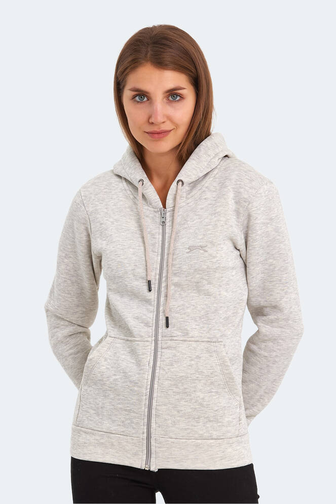 Slazenger KATYA Kadın Sweatshirt Gri