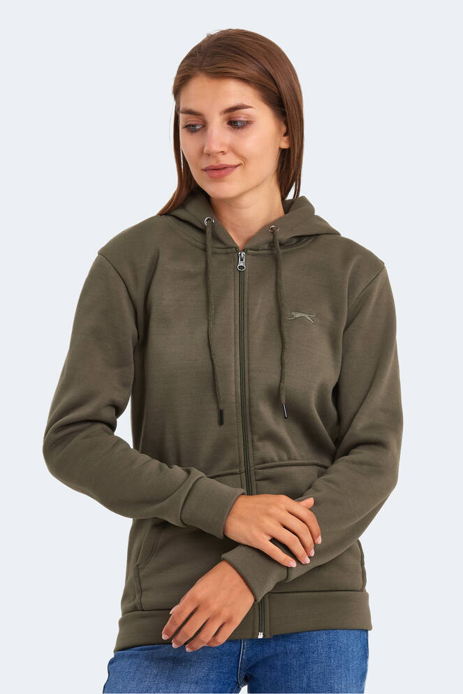 Slazenger KATYA Kadın Sweatshirt Haki