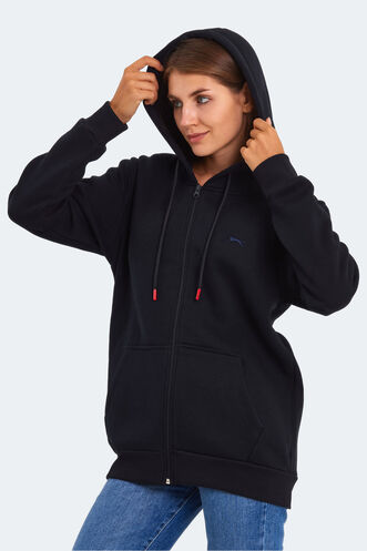 Slazenger - Slazenger KATYA Kadın Sweatshirt Lacivert