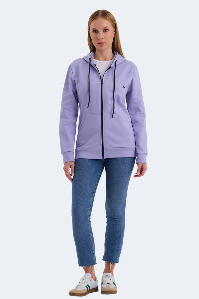 Slazenger KATYA Kadın Sweatshirt Lila