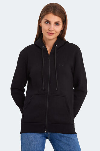 Slazenger KATYA Women's Sweatshirt Black - Thumbnail