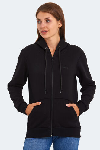 Slazenger KATYA Women's Sweatshirt Black - Thumbnail