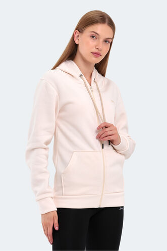 Slazenger KATYA Women's Sweatshirt Ecru - Thumbnail