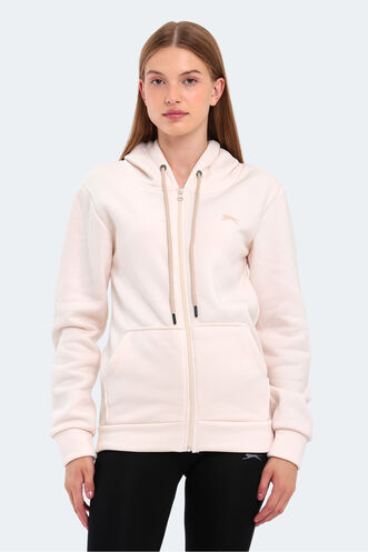 Slazenger KATYA Women's Sweatshirt Ecru - Thumbnail