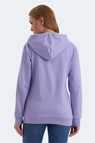 Slazenger KATYA Women's Sweatshirt Lilac - Thumbnail