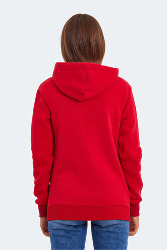 Slazenger KATYA Women's Sweatshirt Red - Thumbnail