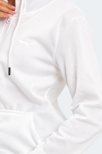 Slazenger KATYA Women's Sweatshirt White - Thumbnail