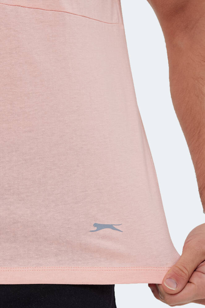 Slazenger KAURI Erkek Kısa Kollu T-Shirt Somon