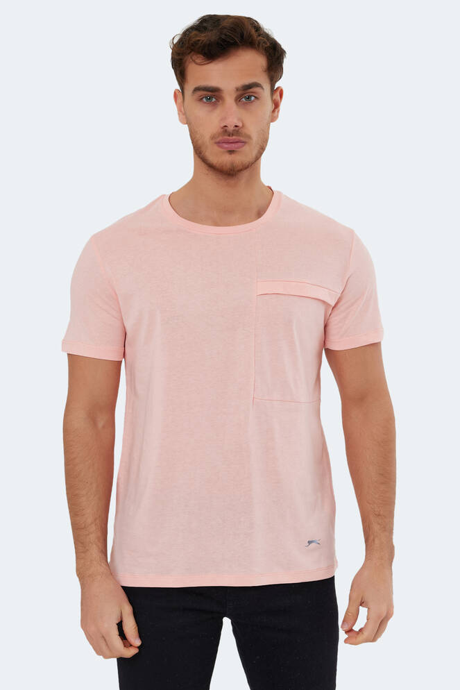 Slazenger KAURI Erkek Kısa Kollu T-Shirt Somon