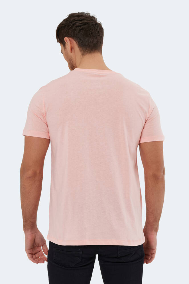 Slazenger KAURI Erkek Kısa Kollu T-Shirt Somon