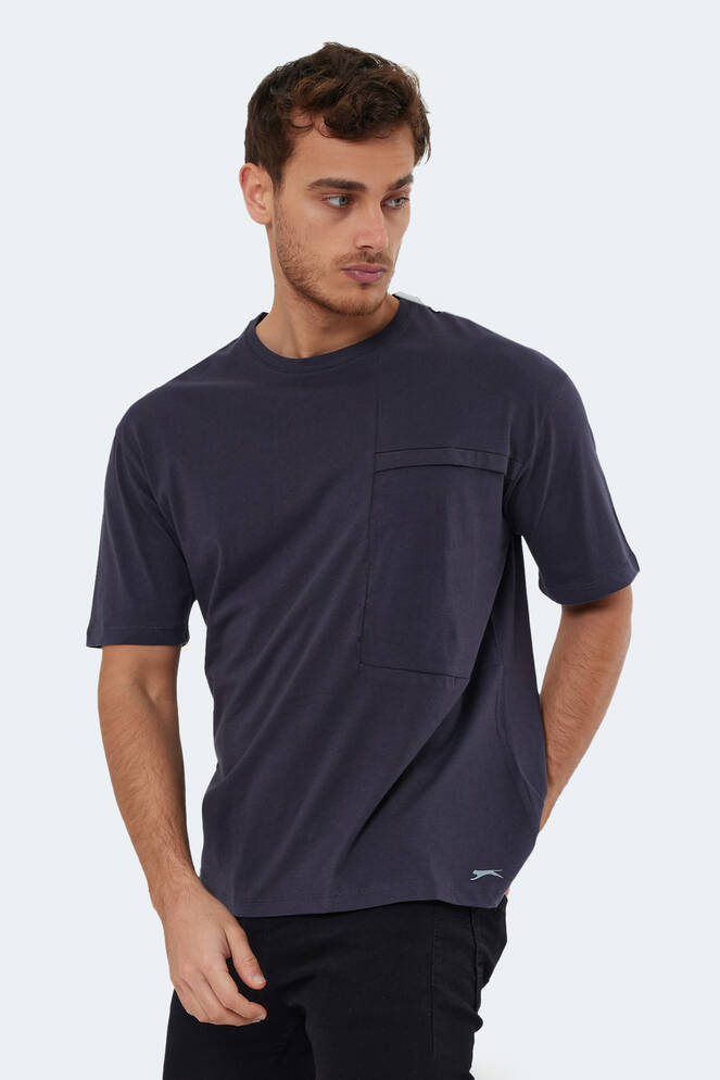 Slazenger KAURI Men's Short Sleeve T-Shirt Anthracite