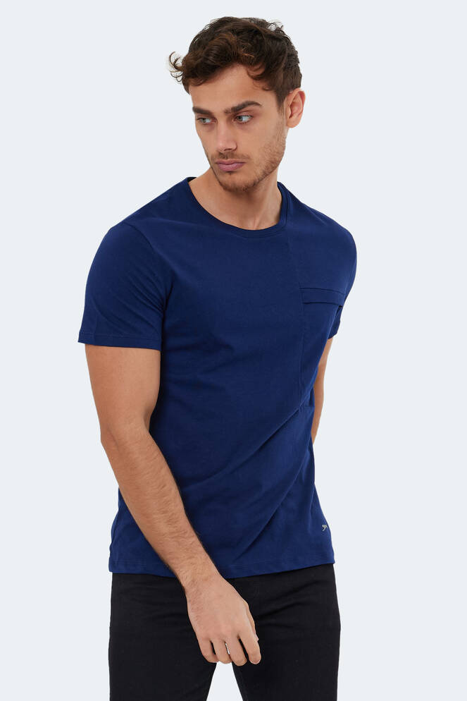 Slazenger KAURI Men's Short Sleeve T-Shirt Navy