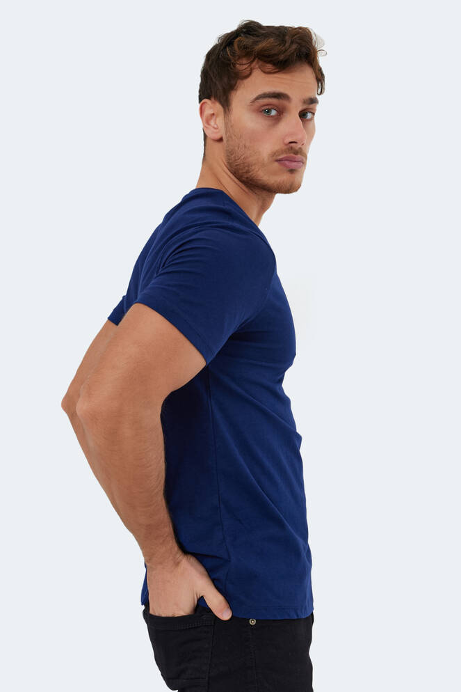 Slazenger KAURI Men's Short Sleeve T-Shirt Navy