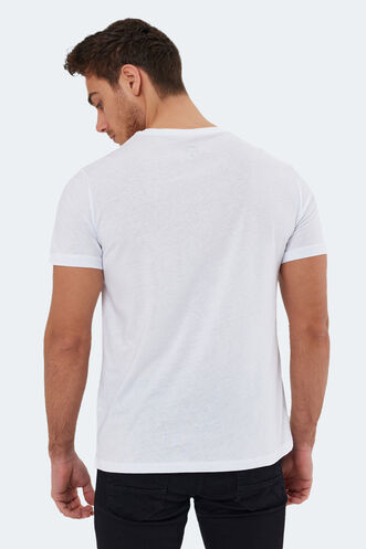 Slazenger KAURI Men's Short Sleeve T-Shirt White - Thumbnail