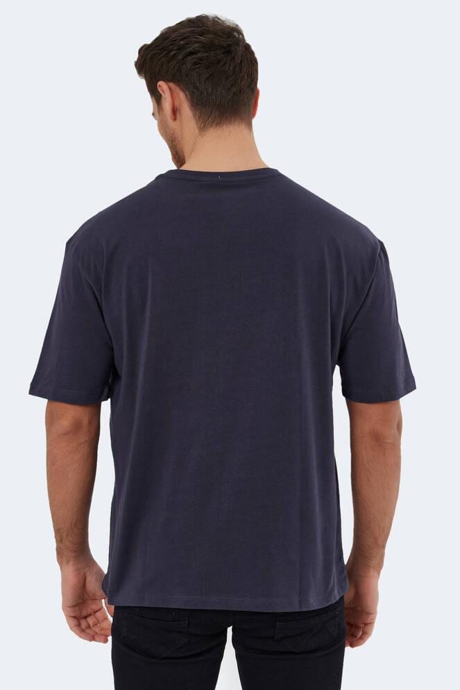 Slazenger KAURI OVER Men's Short Sleeve T-Shirt Anthracite