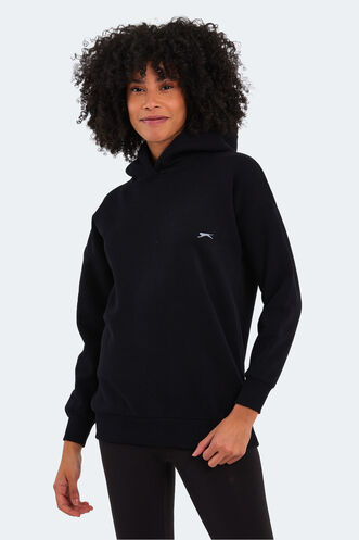 Slazenger KAVEH Women's Sweatshirt Black - Thumbnail