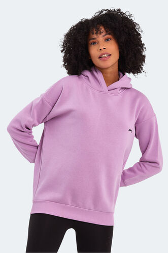 Slazenger KAVEH Women's Sweatshirt Lilac - Thumbnail