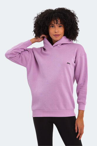 Slazenger KAVEH Women's Sweatshirt Lilac - Thumbnail