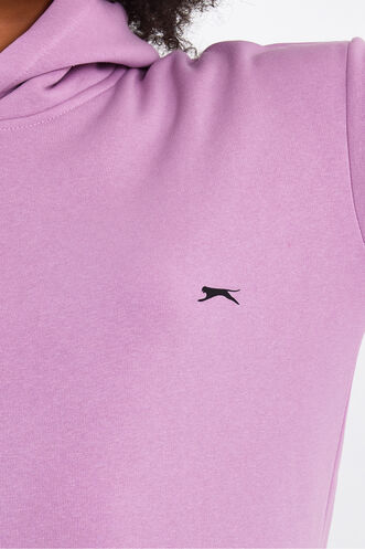 Slazenger KAVEH Women's Sweatshirt Lilac - Thumbnail