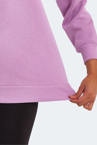 Slazenger KAVEH Women's Sweatshirt Lilac - Thumbnail