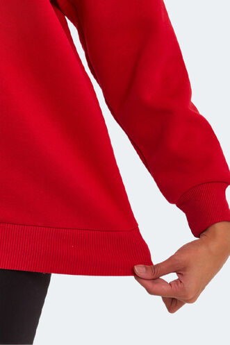 Slazenger KAVEH Women's Sweatshirt Red - Thumbnail