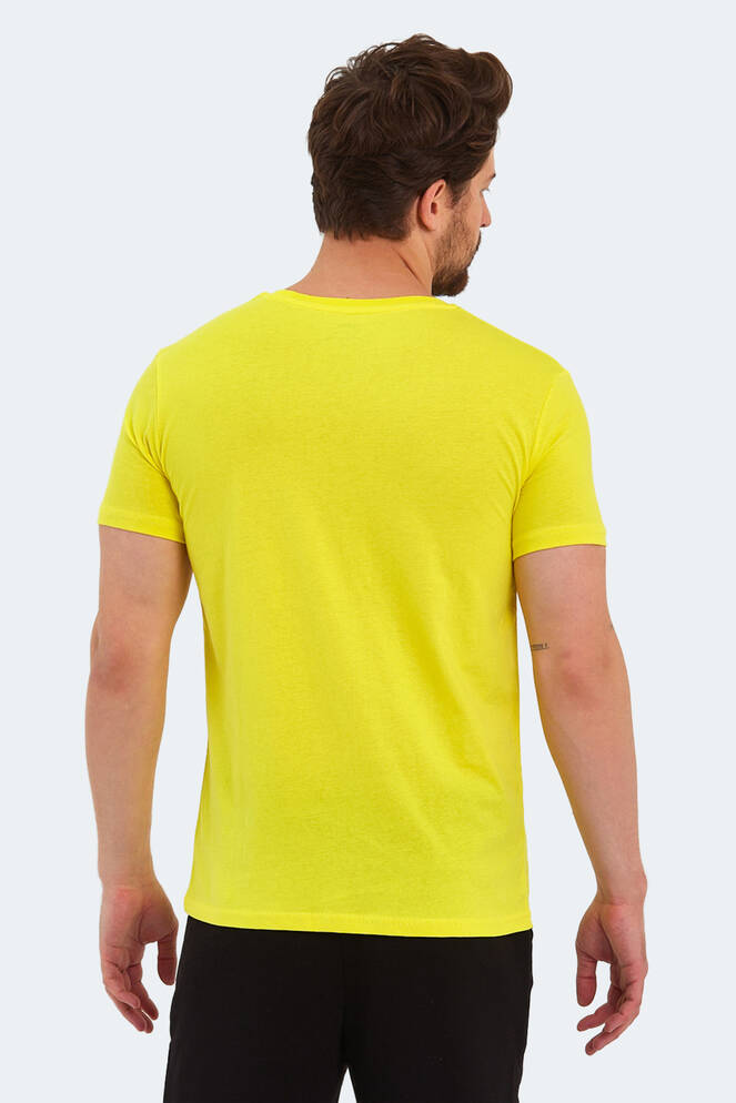 Slazenger KAVITA Erkek Kısa Kollu T-Shirt Açık Sarı