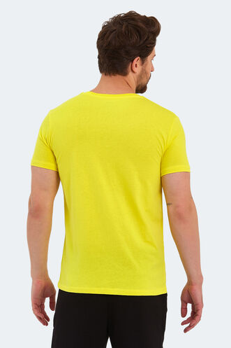 Slazenger KAVITA Men's Short Sleeve T-Shirt Light Yellow - Thumbnail