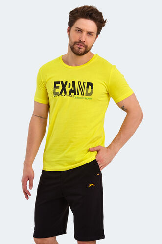 Slazenger KAVITA Men's Short Sleeve T-Shirt Light Yellow - Thumbnail