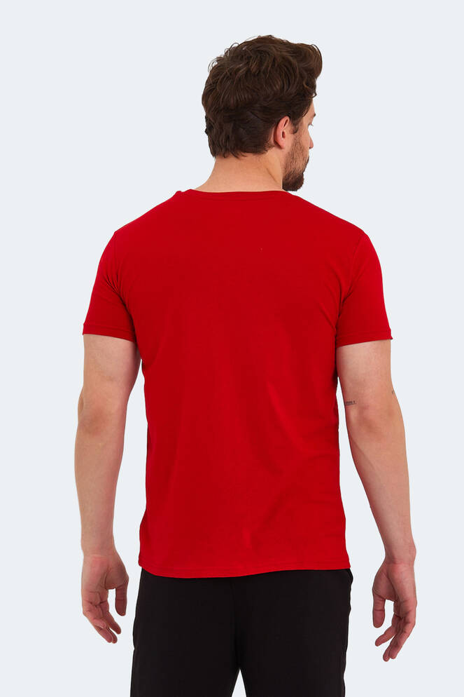 Slazenger KAVITA Men's Short Sleeve T-Shirt Red