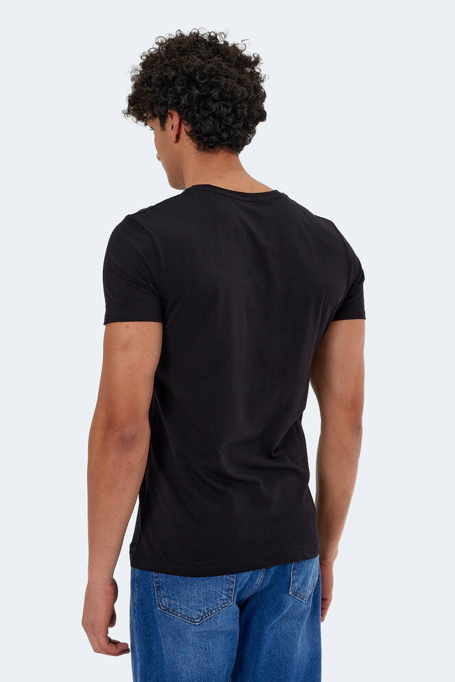 Slazenger KAVITA Men's Short Sleeve T-Shirt Black