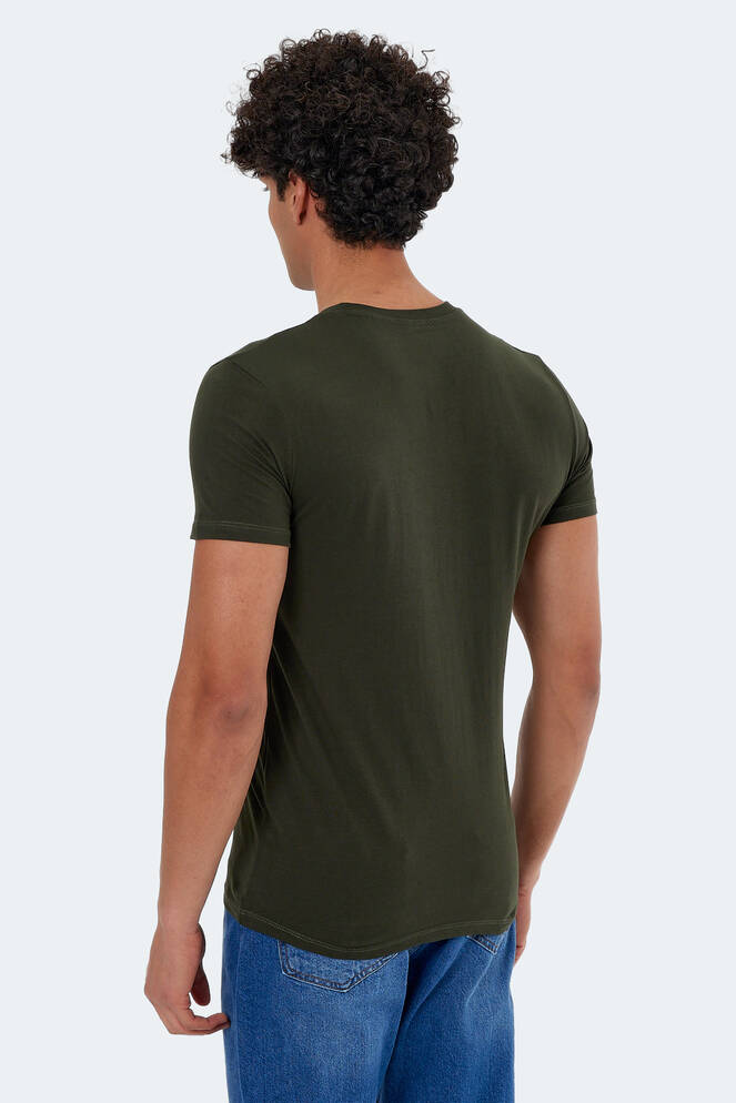 Slazenger KAVITA Men's Short Sleeve T-Shirt Khaki