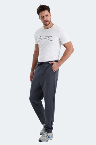 Slazenger KAYETAN Men's Sweatpants Dark Gray - Thumbnail