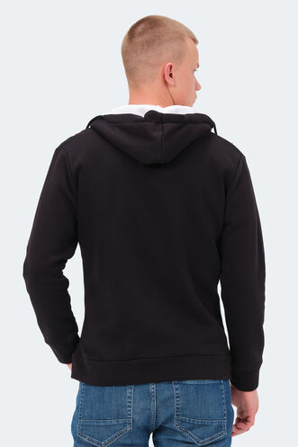 Slazenger KAYIN Men's Sweatshirt Black - Thumbnail